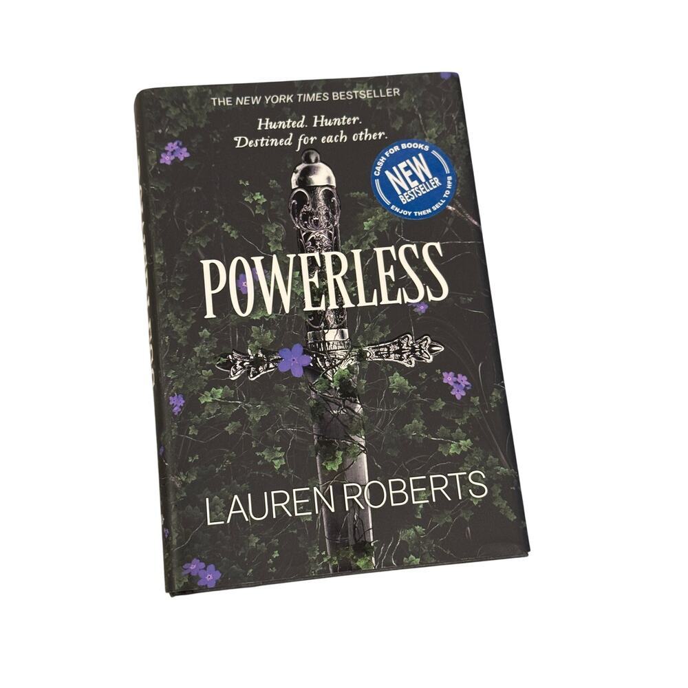 The Powerless Trilogy by Lauren Roberts Hardcover Romantasy Books